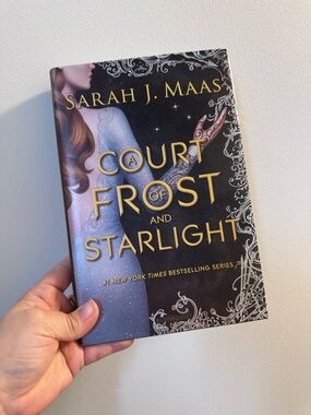 A Court of Frost and Starlight hardcover edition by Sarah J Maas